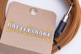 【new】Rattlesnake Cable / 15ft Standard in Copper S/S 【GIB Yokohama】