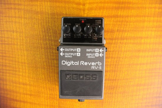 boss rv 5 reverb pedal BOSS RV-5 Digital RVERB – Bass Shop Geek IN Box