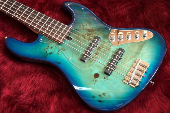 ベース Bacchus WJB5-BP ACT BL-B NEW] BACCHUS WJB-5-BP / ACT BL-B – Bass Shop Geek IN Box