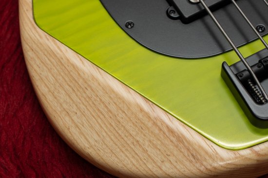 【new】Alusonic Custom Shop Django Deluxe 4 Natural / Green # 0921301 3.53kg【GIB Yokohama】
