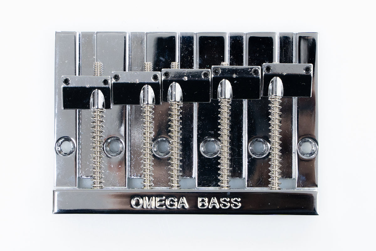 ALLPARTS Omega Bass Bridge /BADASSⅡ代替品 Omega Bass 4 String Bass Bridge