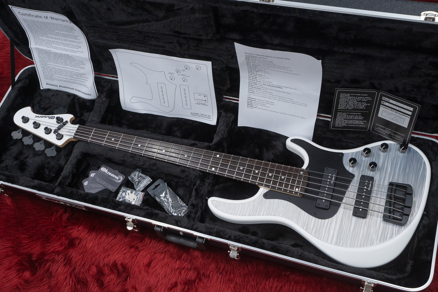 【新入荷】Alusonic / J-Special Deluxe 5 White – Raw Stacked PU #0123376 4.06kg【GIB橫濱】