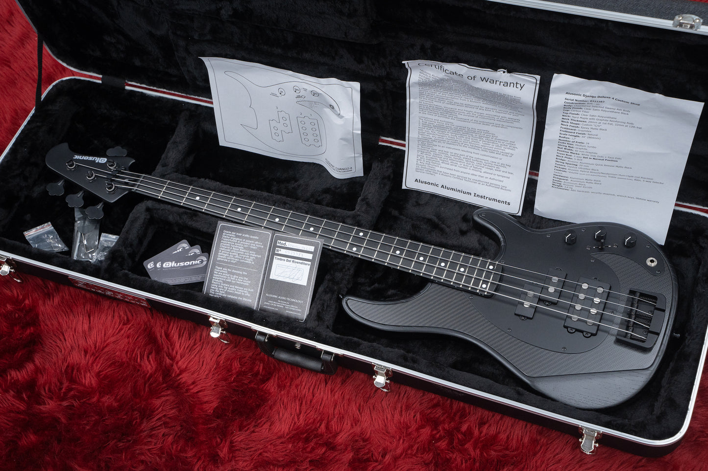 【new】Alusonic / Django Deluxe 4 Carbon PH #0323383 3.675kg【GIB Hyogo】
