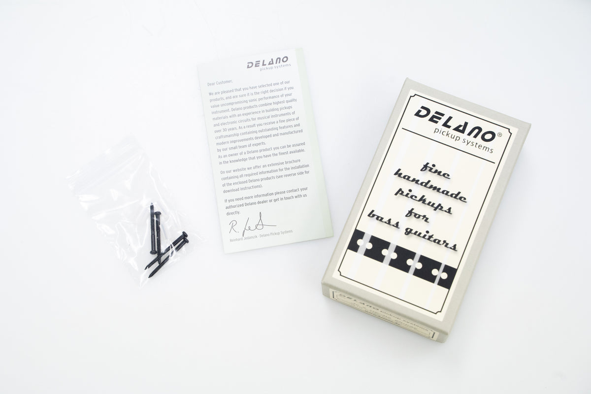 【new】Delano / JC 4 HE/M2 BRIDGE Delano 4-string split coil humbucker pickup【GIB Yokohama】