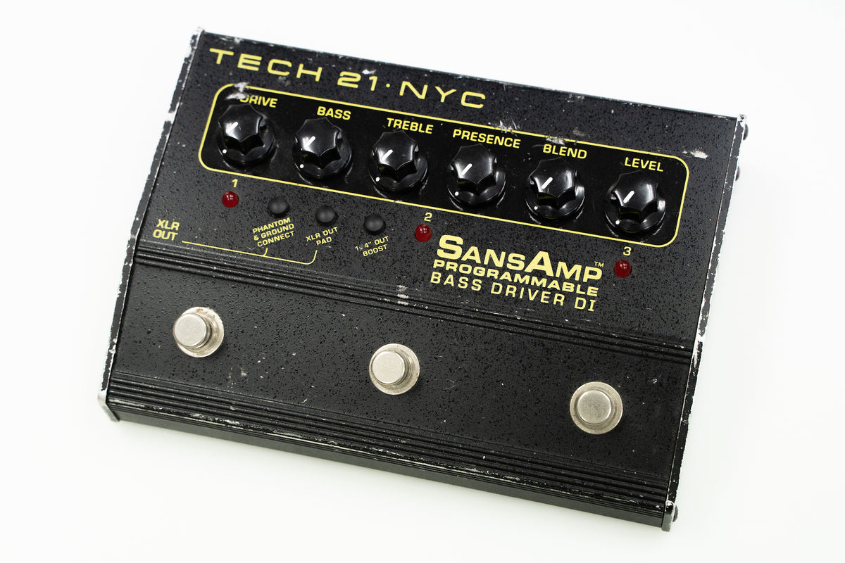 used] Tech 21 / Sansamp Bass Driver Programmable [Yokohama