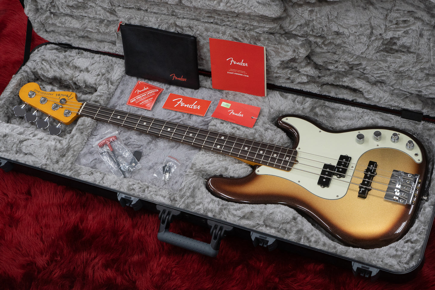 【used】Fender / American Ultra Precision Bass Mocha Burst/R #US19079127 4.16kg【GIB Yokohama】