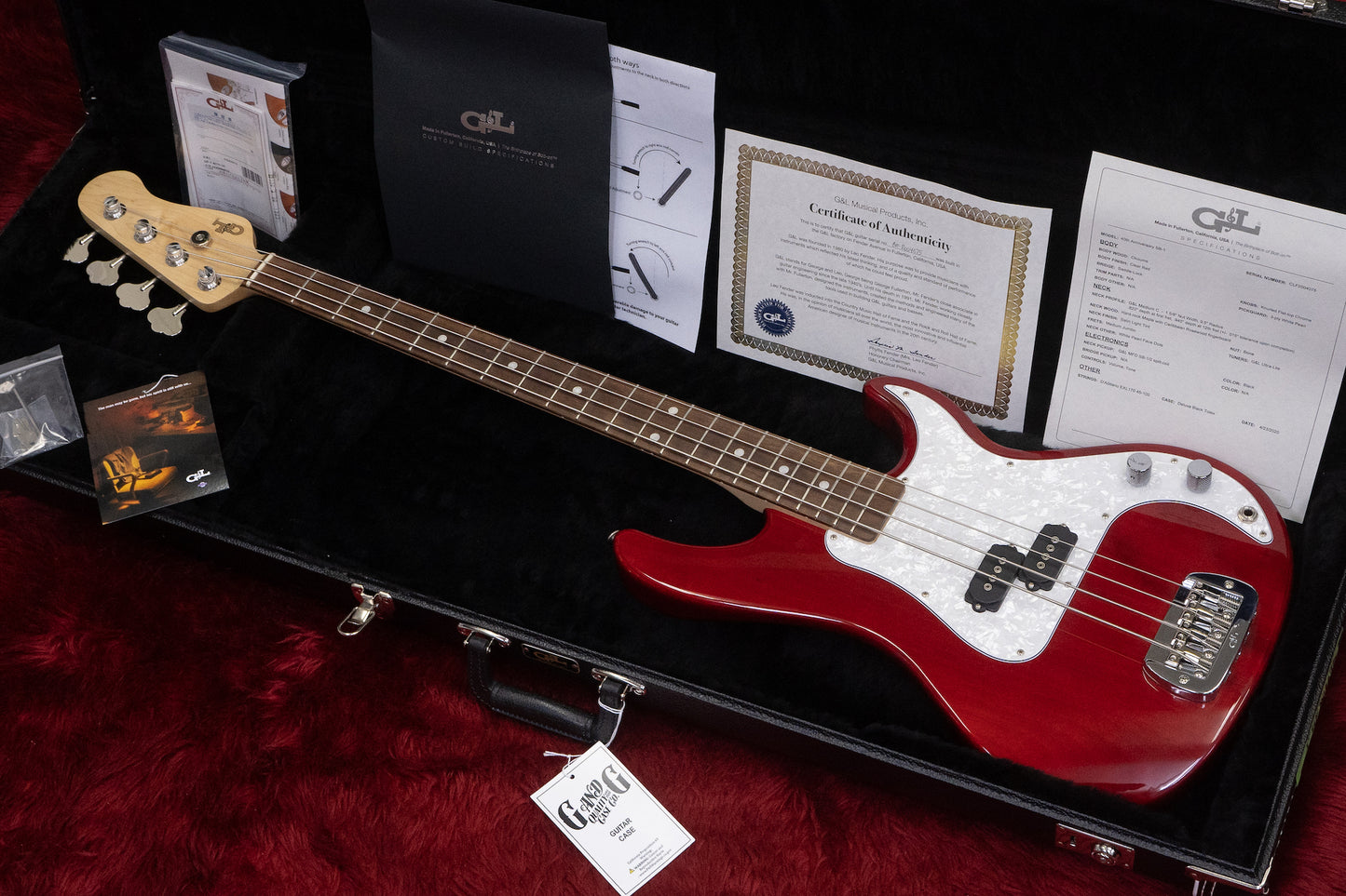 【outlet】G&L / SB-1 40th Anniversary CR #CLF2004075 4.18kg【GIB Yokohama】
