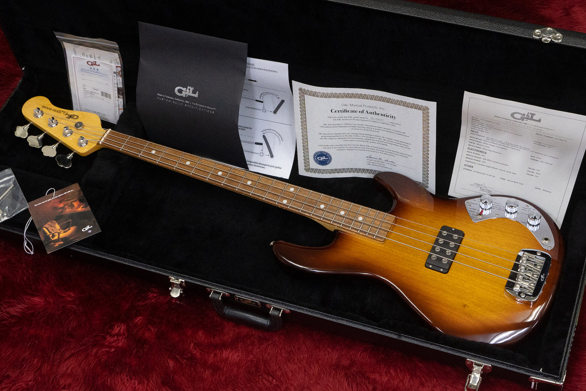 【outlet】G&L / LTD CLF Research L1000 Old School Tobacco Sunburst CR #CLF1806135 3.66kg【GIB Yokohama】