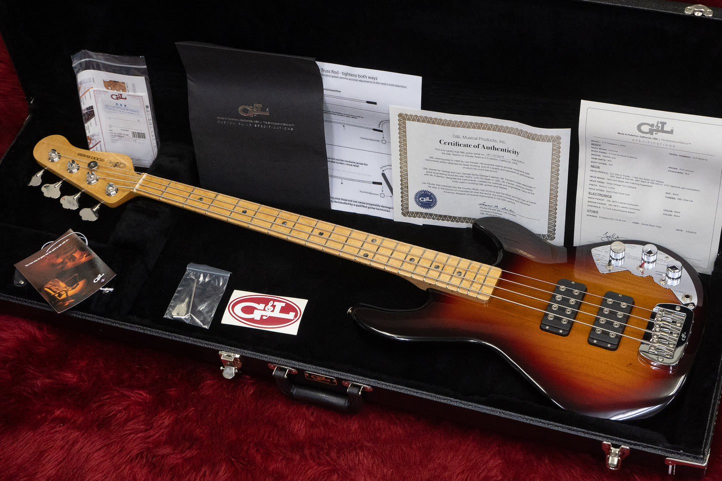 【outlet】G&L / LTD CLF Research L2000 3TS MP #CLF1802018 4.36kg【GIB Yokohama】