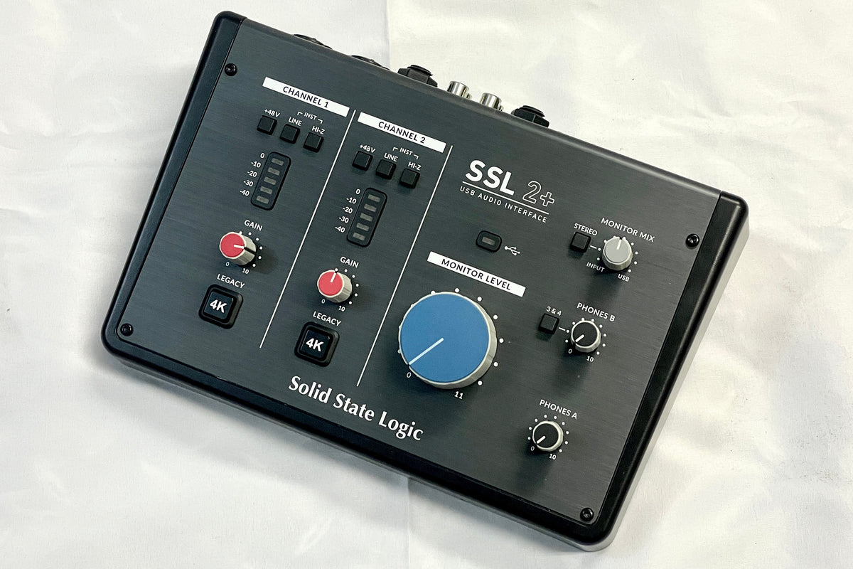 used] SOLID STATE LOGIC / SSL2+ [Hyogo store] – Bass Shop Geek IN Box
