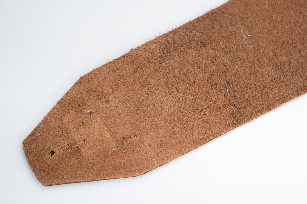 【new】LK Straps / Limited Edition Yellow Suede F Clef Strap【GIB Yokohama】