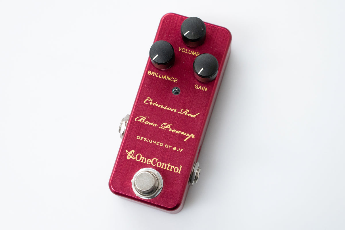 ベース OneControl Crimson Red Bass Preamp One Control Crimson Red Bass Preamp Bass preamp 送料無料 | Sound House