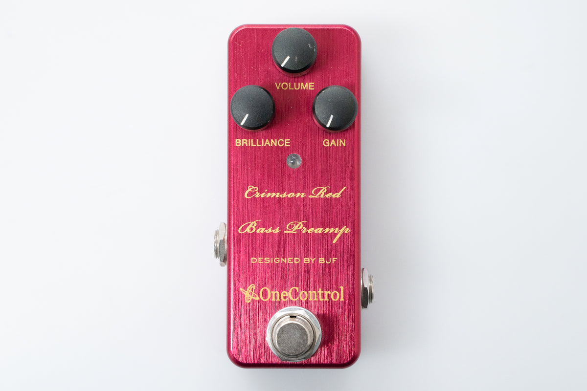 used] One Control / Crimson Red Bass Preamp [Yokohama-store