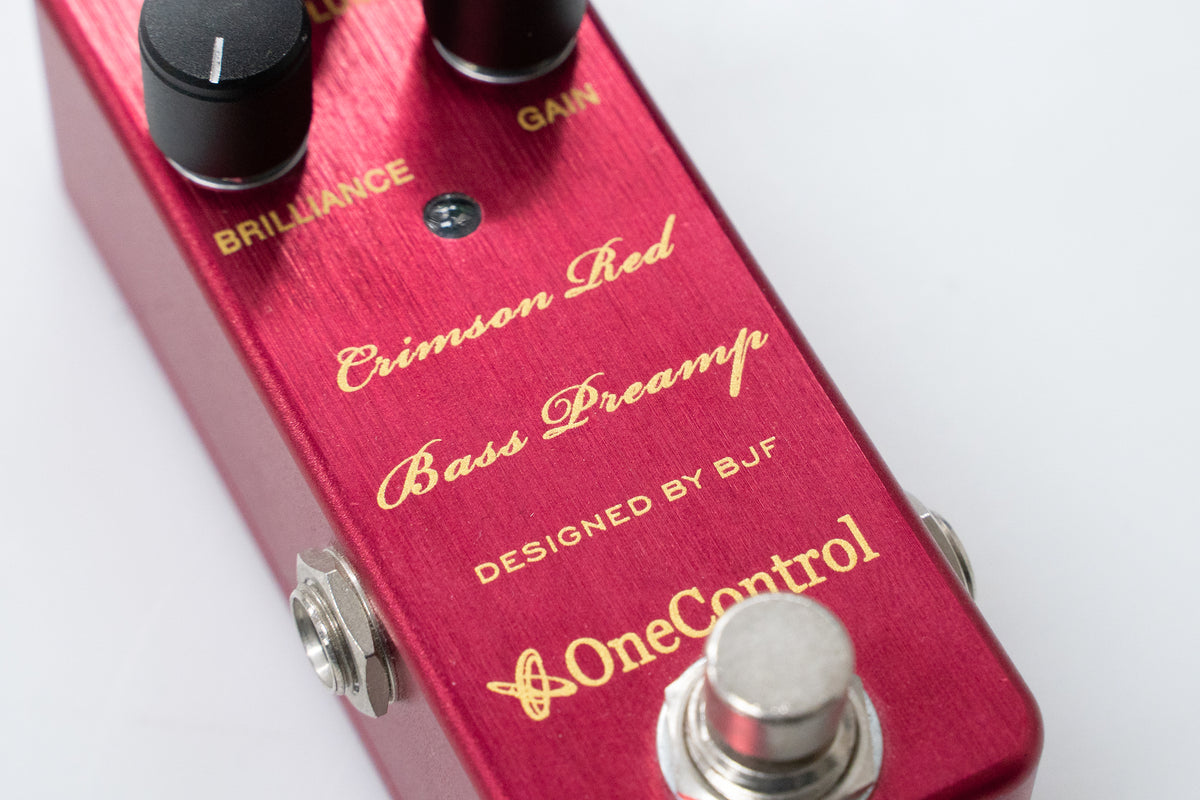 【中古】One Control / Crimson Red Bass Preamp【GIB 橫濱】