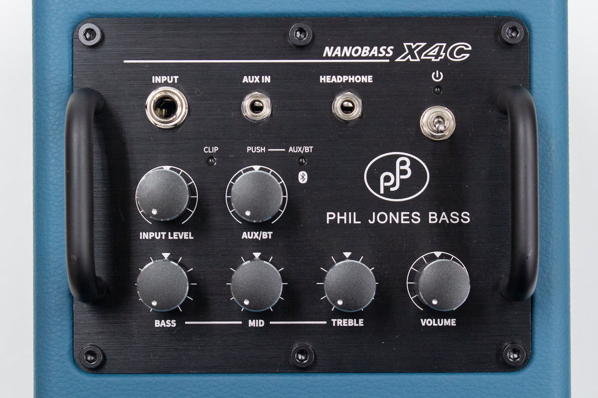【new】Phil Jones Bass PJB / NANOBASS X4C Peacock Blue【GIB Yokohama】