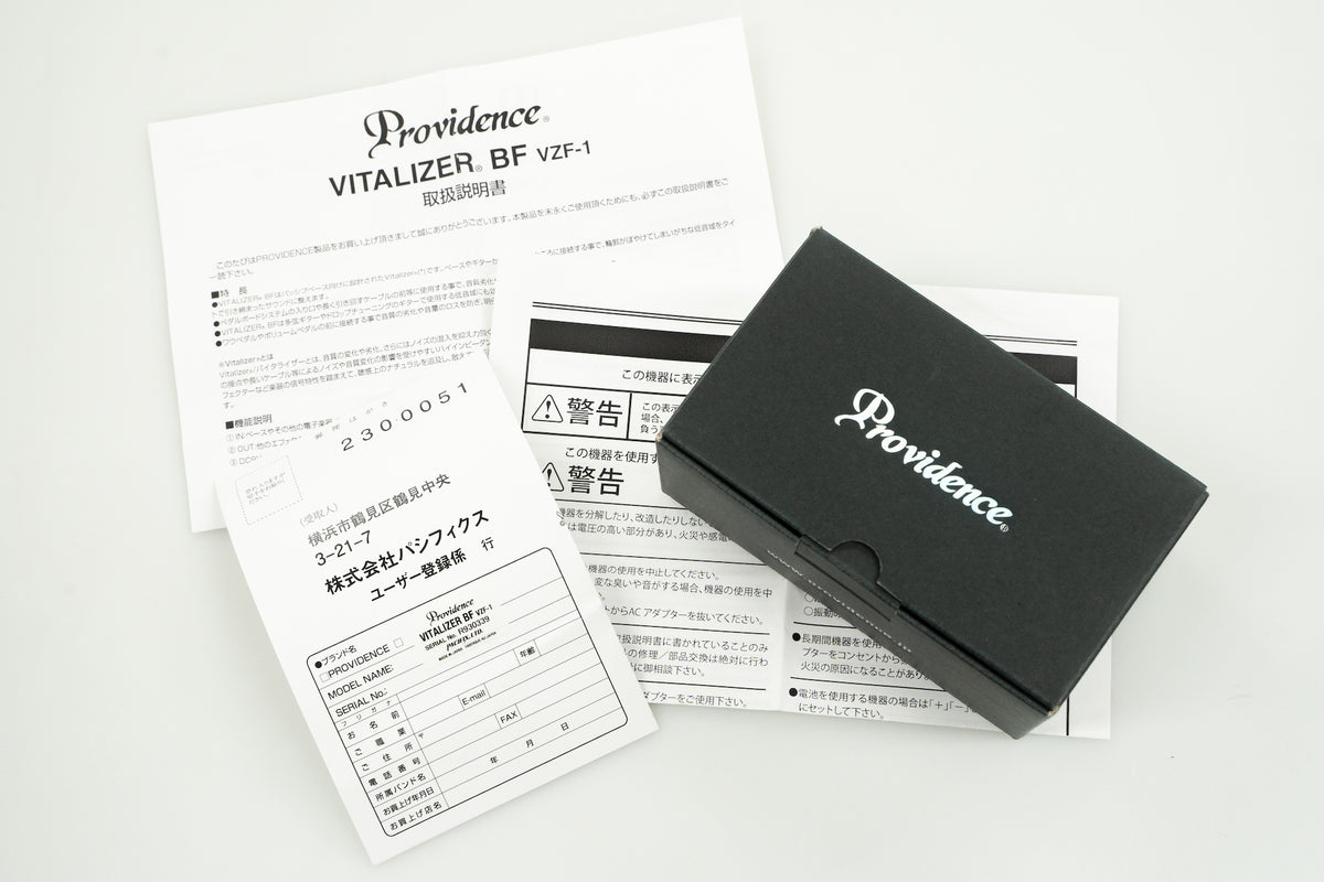 【used】Providence / Vitalizer BF【GIB Yokohama】