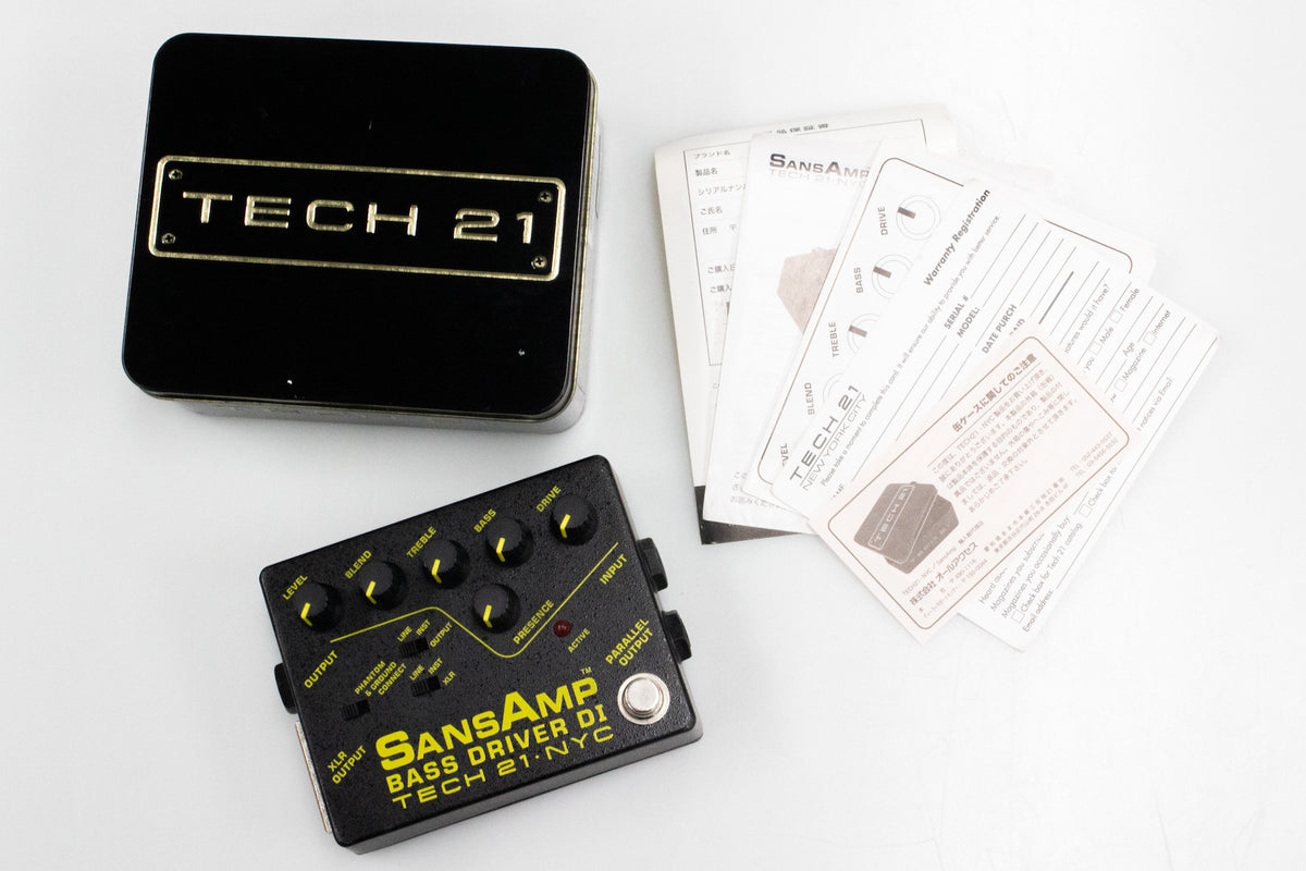 【used】TECH 21 / SansAmp Bass Driver DI 769554【GIB Yokohama】
