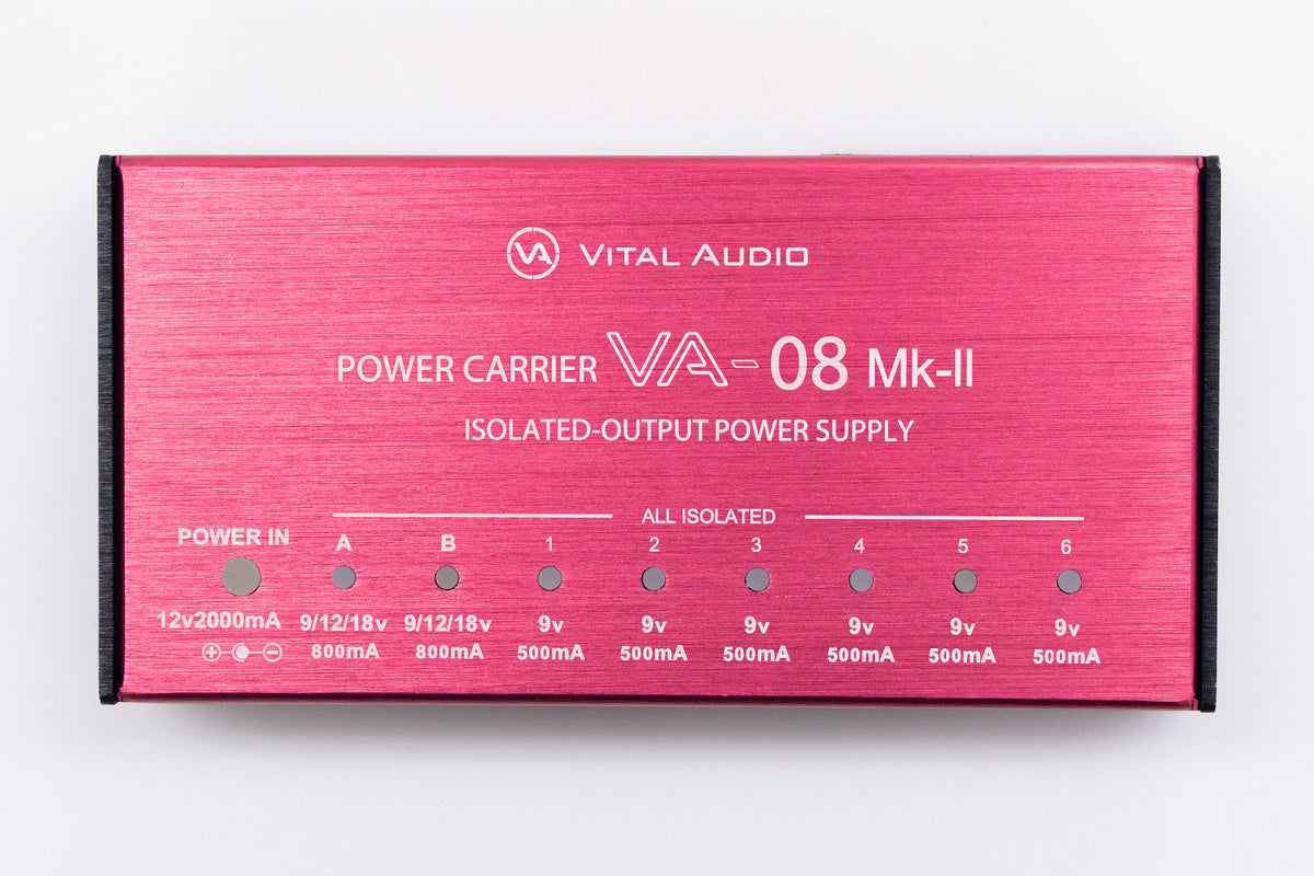 Vital Audio Power Carrier Va-08 Mk-Ii Usb 1.98 Pound Red
