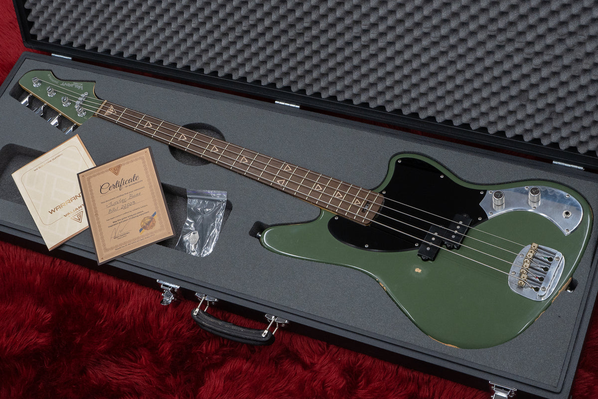 【used】Valiant Guitars / Jupiter Bass Olive #BRJ22023 3.58kg【GIB Yokohama】