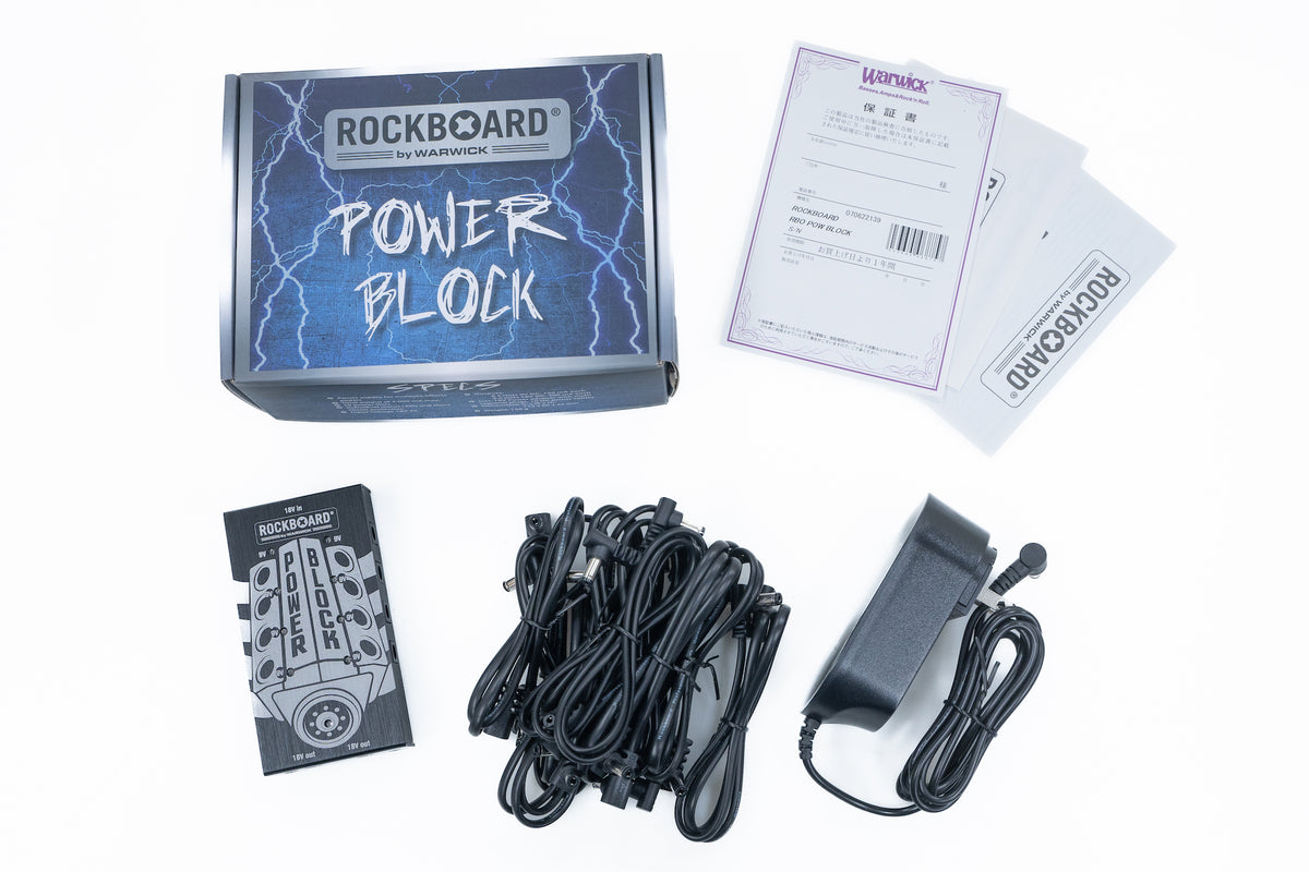【new】Warwick / ROCKBOARD RBO POW BLOCK【GIB Yokohama】