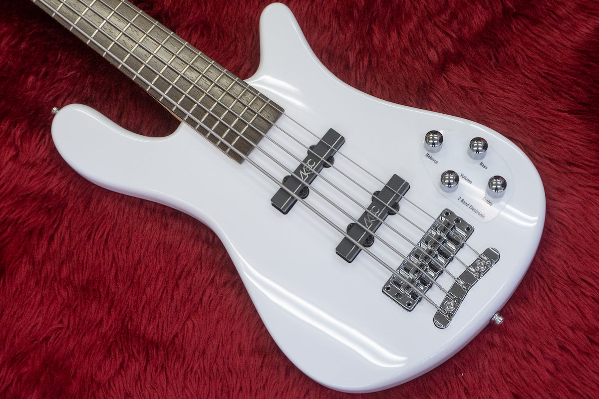 outlet] Warwick / Rock Bass Streamer LX5 Solid White High Polish