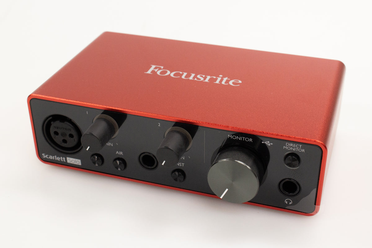 コムギ(Focusrite scarlett solo gen.3) Amazon.com: Focusrite Scarlett Solo (3rd Gen) USB Audio