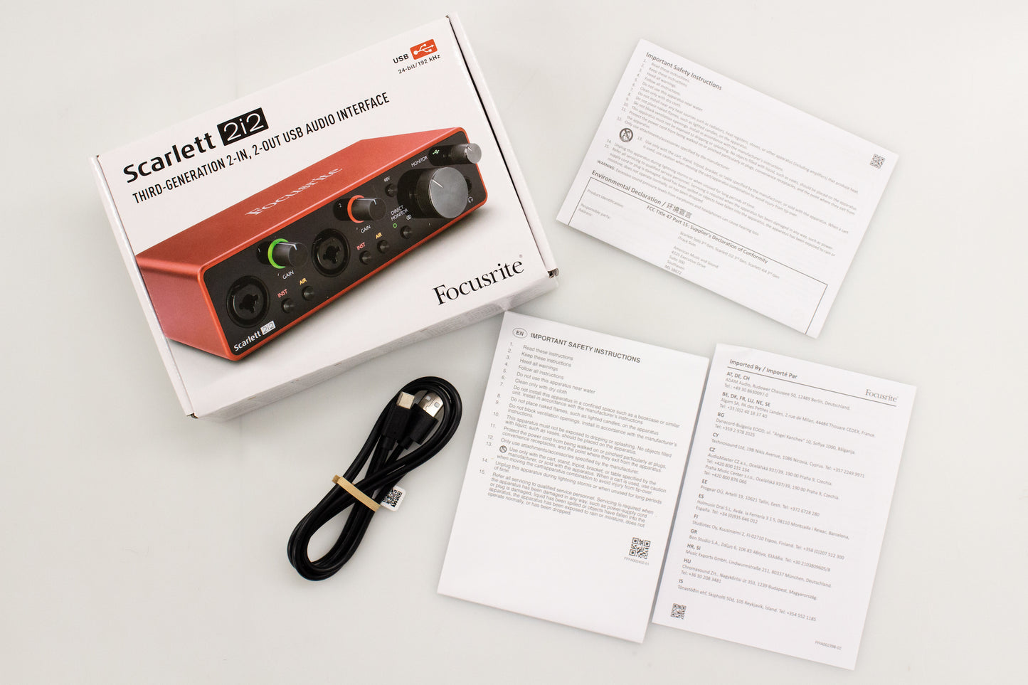 【新品】Focusrite / Scarlett 2i2 gen3【GIB橫濱】