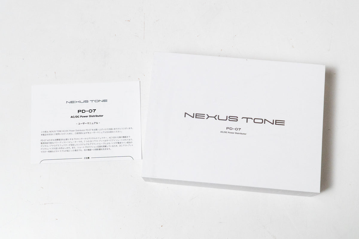 【new】NEXUS TONE / PD-07 Power Distributor【GIB横浜エフェクター館】