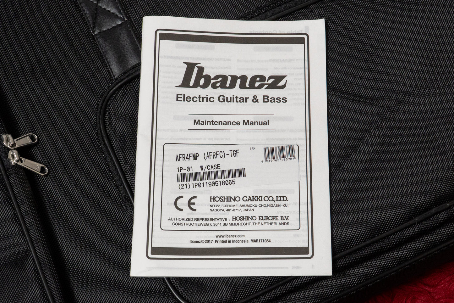 【used】Ibanez / AFR4FMP Transparent Gray Flat 2019 3.330kg #190518065【GIB Yokohama】