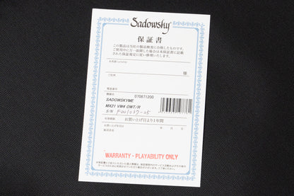 【outlet】Sadowsky / MX21 VW4 OWT/R 3.565kg #F001037-25【GIB横浜】