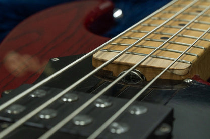 【used】ESP/AP-SL See Thru Red/M 22fret modified 4.245kg #S1307405【GIB Seoul】