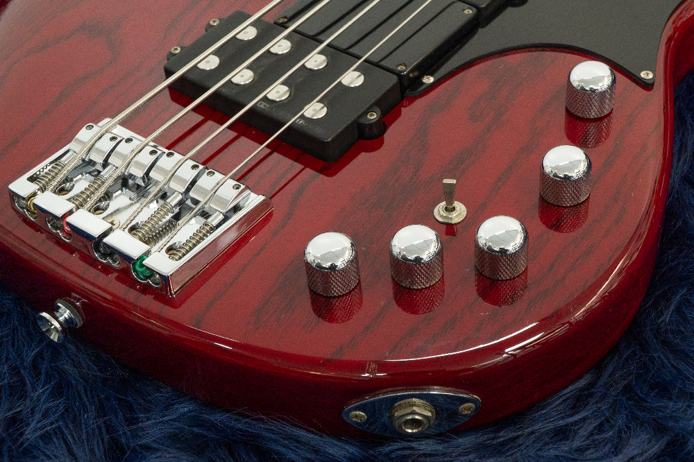【used】ESP/AP-SL See Thru Red/M 22fret modified 4.245kg #S1307405【GIB Seoul】