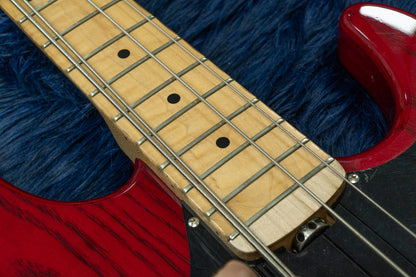 【used】ESP/AP-SL See Thru Red/M 22fret modified 4.245kg #S1307405【GIB Seoul】
