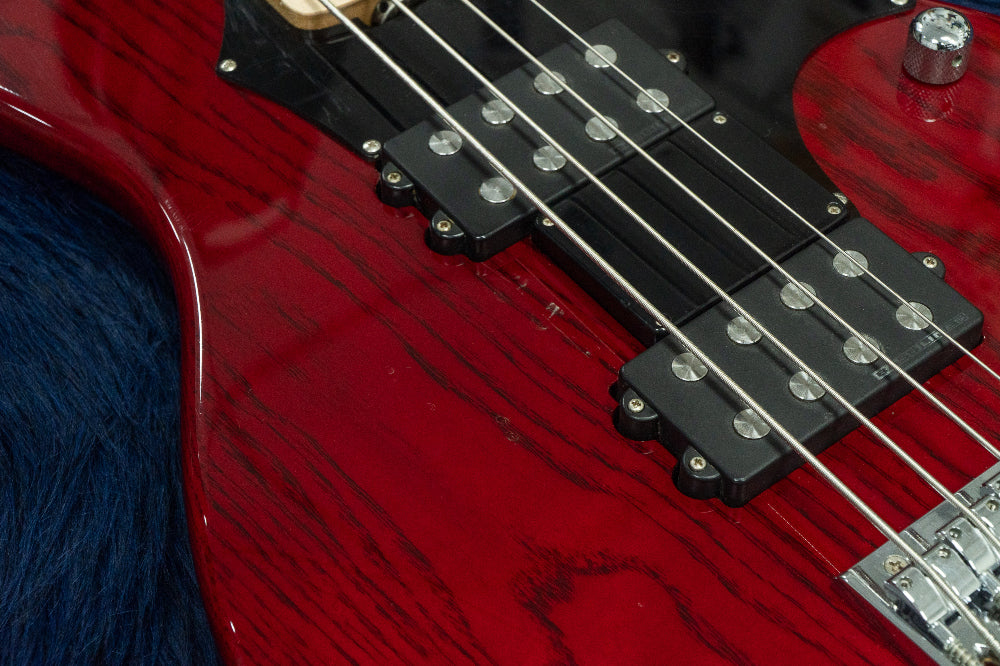 【used】ESP/AP-SL See Thru Red/M 22fret modified 4.245kg #S1307405【GIB Seoul】
