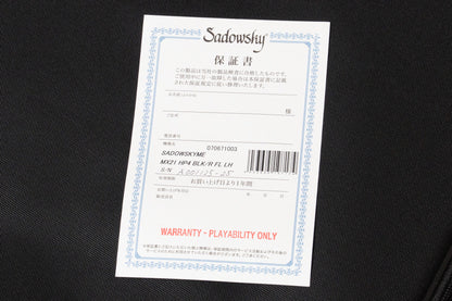 【outlet】Sadowsky / MX21 HP4 BLK/R FL LH 3.955kg #A001125-25【GIB Yokohama】