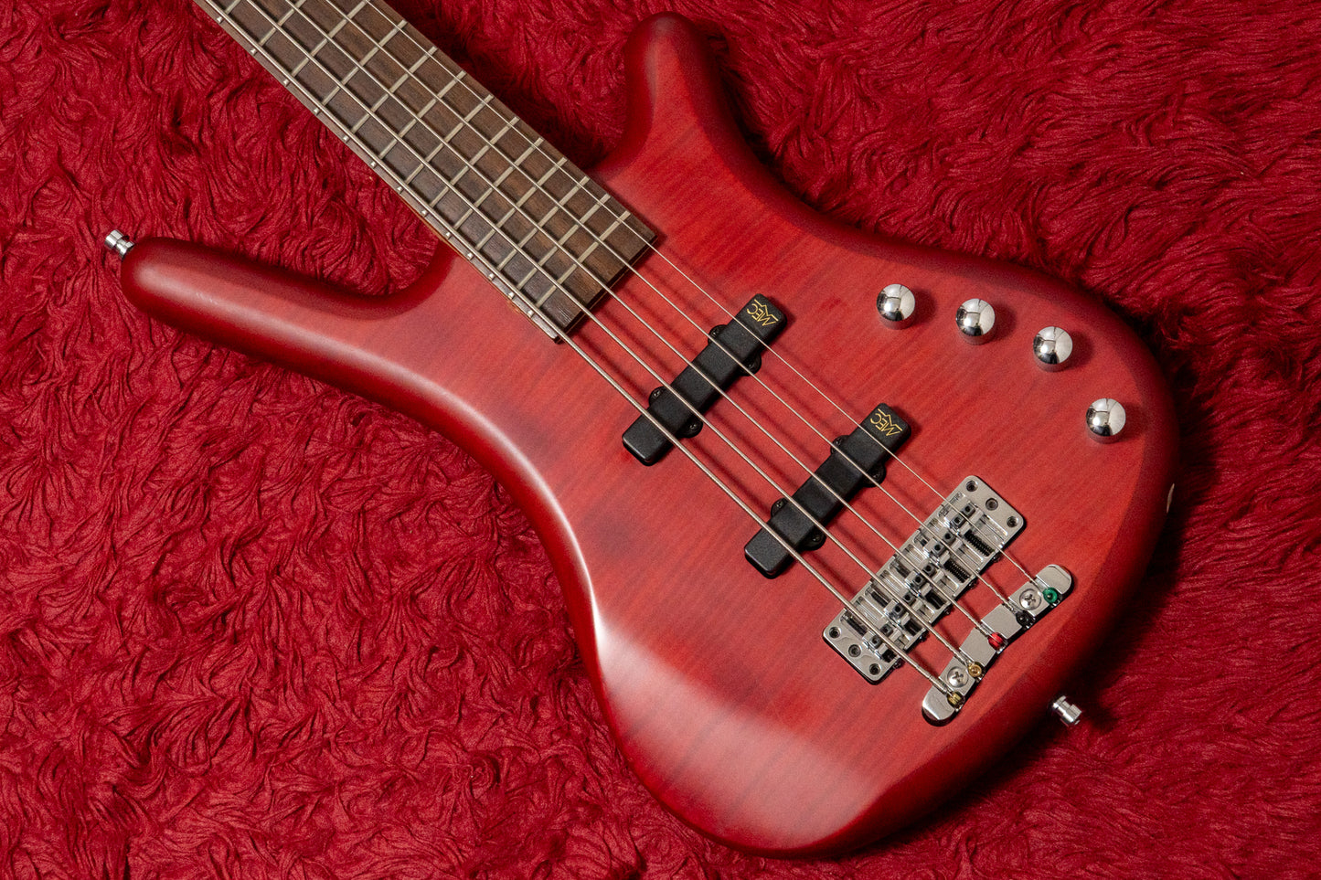 【used】Warwick / RockBass Corvette Basic 5-String Bass Burgundy Red 2014 3.715kg #RB C 532762-14【GIB Yokohama】