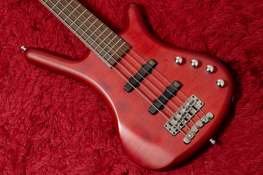 【used】Warwick / RockBass Corvette Basic 5-String Bass Burgundy Red 2014 3.715kg #RB C 532762-14【GIB Yokohama】