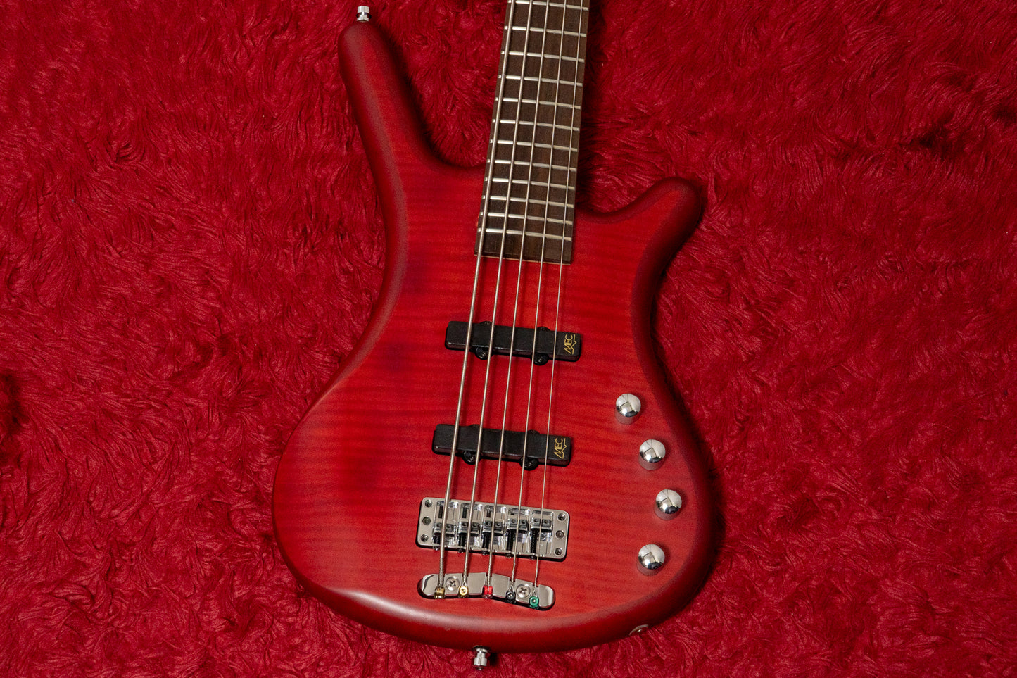 【used】Warwick / RockBass Corvette Basic 5-String Bass Burgundy Red 2014 3.715kg #RB C 532762-14【GIB Yokohama】