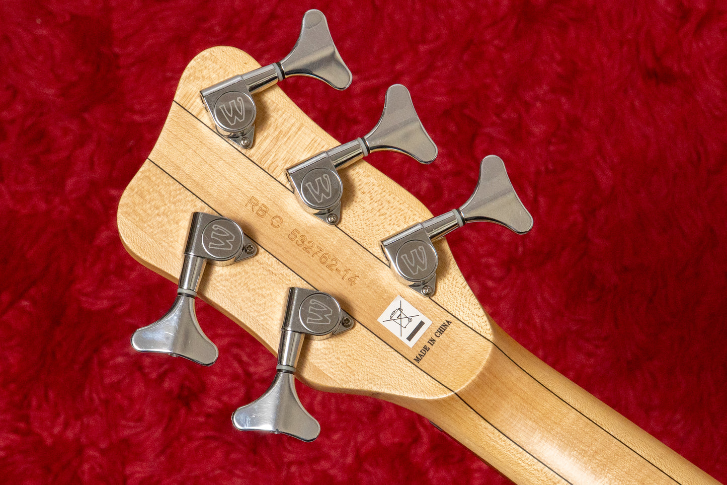 【used】Warwick / RockBass Corvette Basic 5-String Bass Burgundy Red 2014 3.715kg #RB C 532762-14【GIB Yokohama】