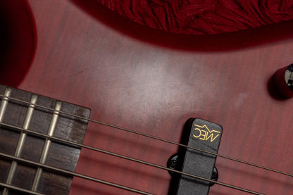 【used】Warwick / RockBass Corvette Basic 5-String Bass Burgundy Red 2014 3.715kg #RB C 532762-14【GIB Yokohama】