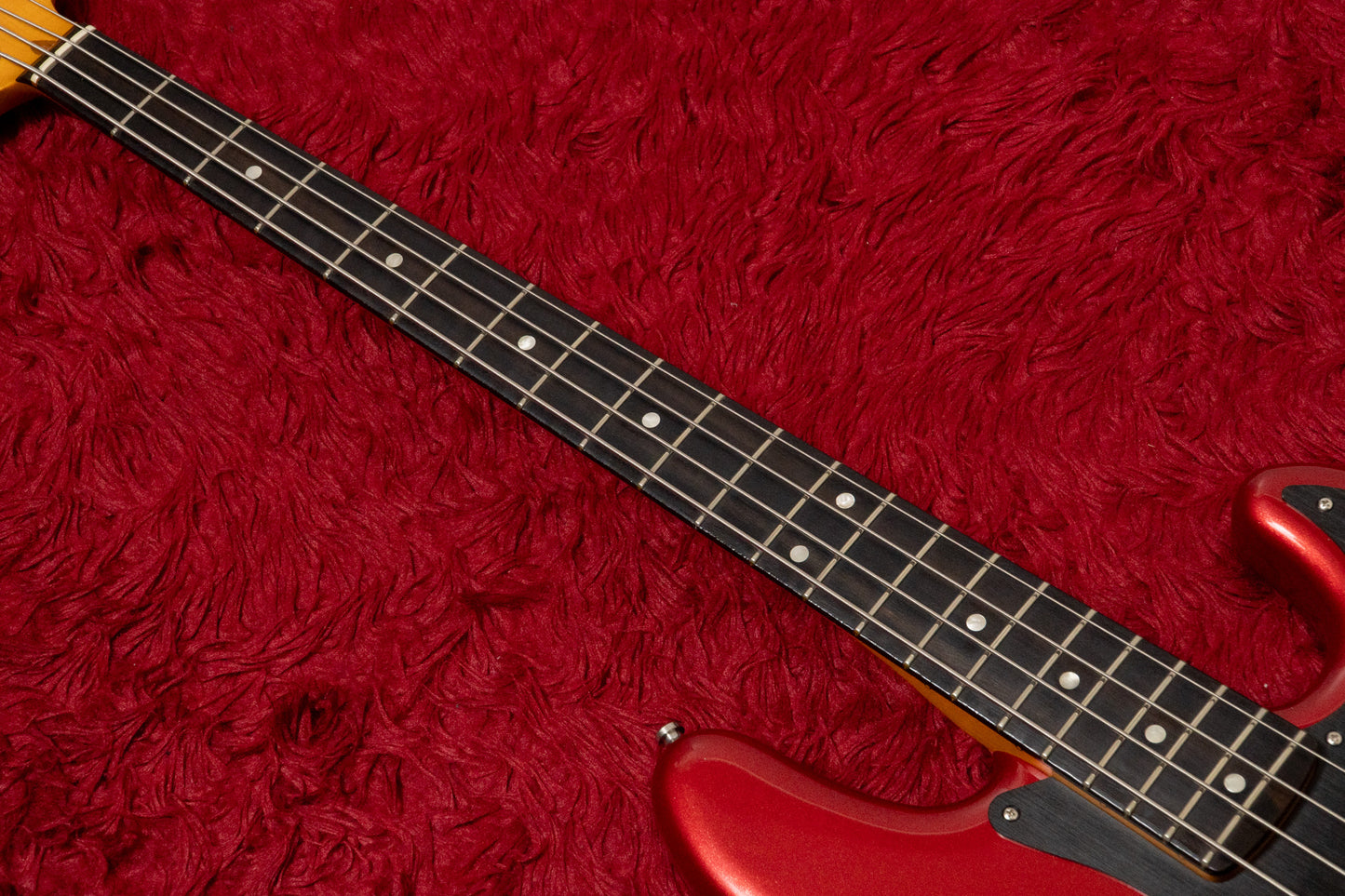 【used】Fender / American Ultra II Jazz Bass Sinister Red EVERTONE PU mod. 2024 4.340kg #US24007820【GIB Yokohama】