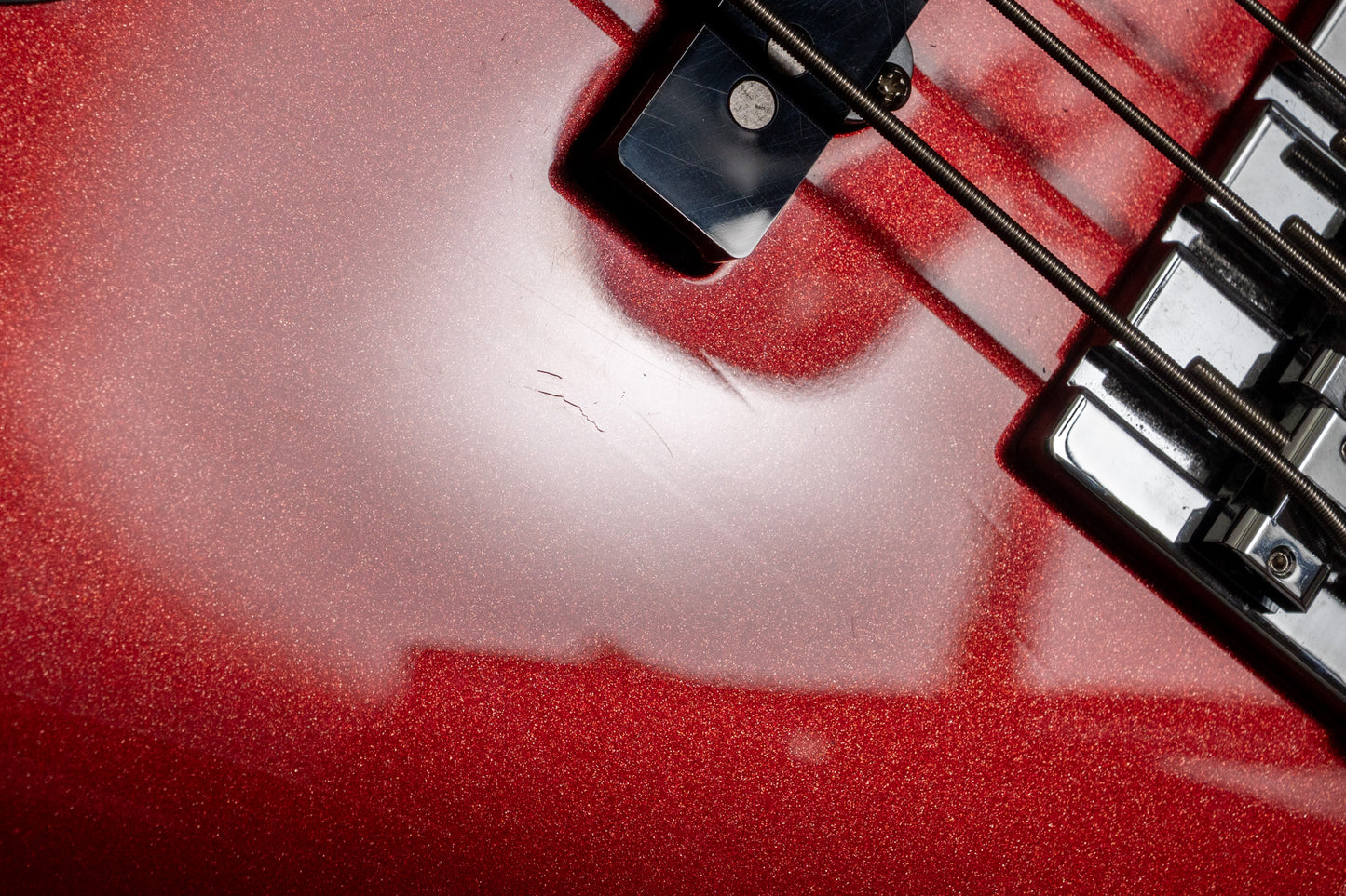 【used】Fender / American Ultra II Jazz Bass Sinister Red EVERTONE PU mod. 2024 4.340kg #US24007820【GIB Yokohama】