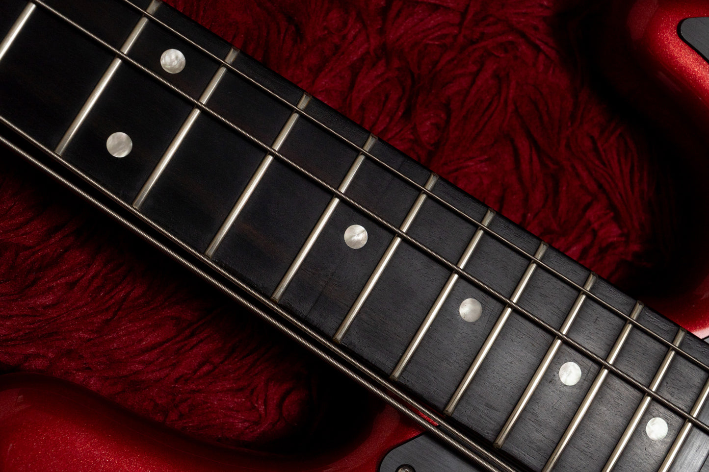 【used】Fender / American Ultra II Jazz Bass Sinister Red EVERTONE PU mod. 2024 4.340kg #US24007820【GIB Yokohama】