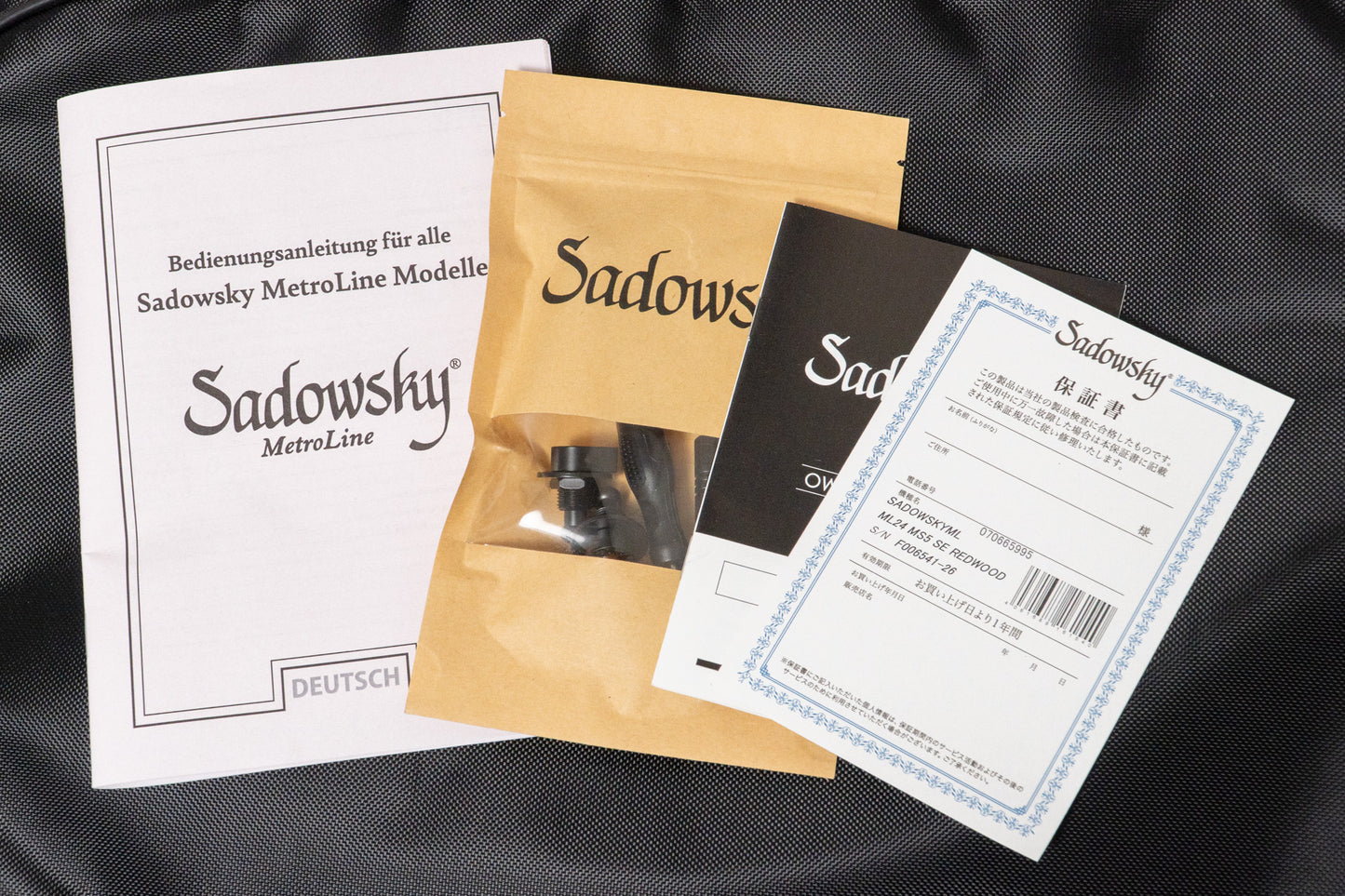 【new】Sadowsky / ML24 MS5 Special Edition Curly Sinker Redwood 3.700kg #F006541-26【GIB Yokohama】