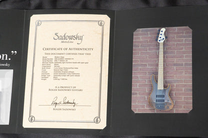 【new】Sadowsky / ML24 MS5 Special Edition Curly Sinker Redwood 3.700kg #F006541-26【GIB Yokohama】