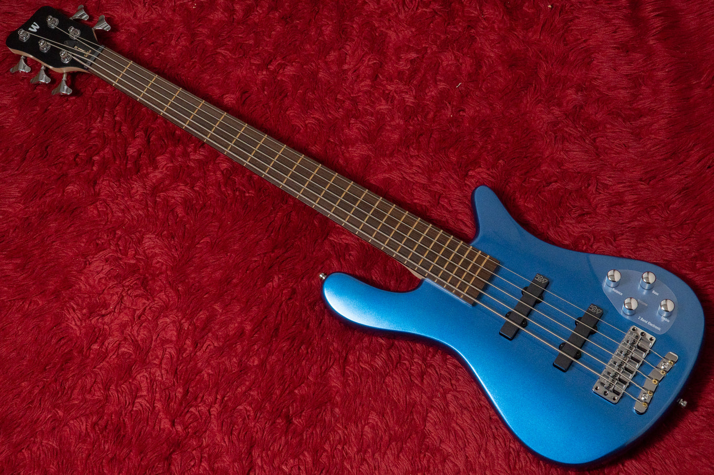 【new】Warwick / Rock Bass Streamer LX 5st High Polish MBL 3.740kg #H569141-25【GIB Yokohama】