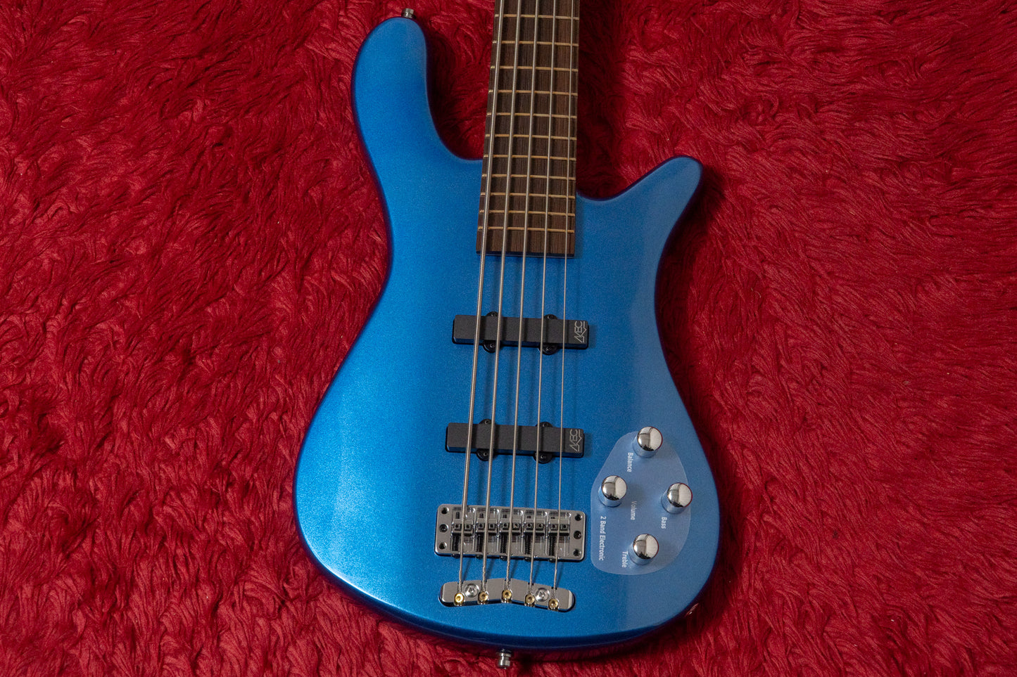 【new】Warwick / Rock Bass Streamer LX 5st High Polish MBL 3.740kg #H569141-25【GIB Yokohama】