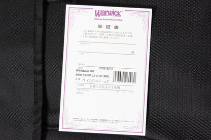 【new】Warwick / Rock Bass Streamer LX 5st High Polish MBL 3.740kg #H569141-25【GIB Yokohama】