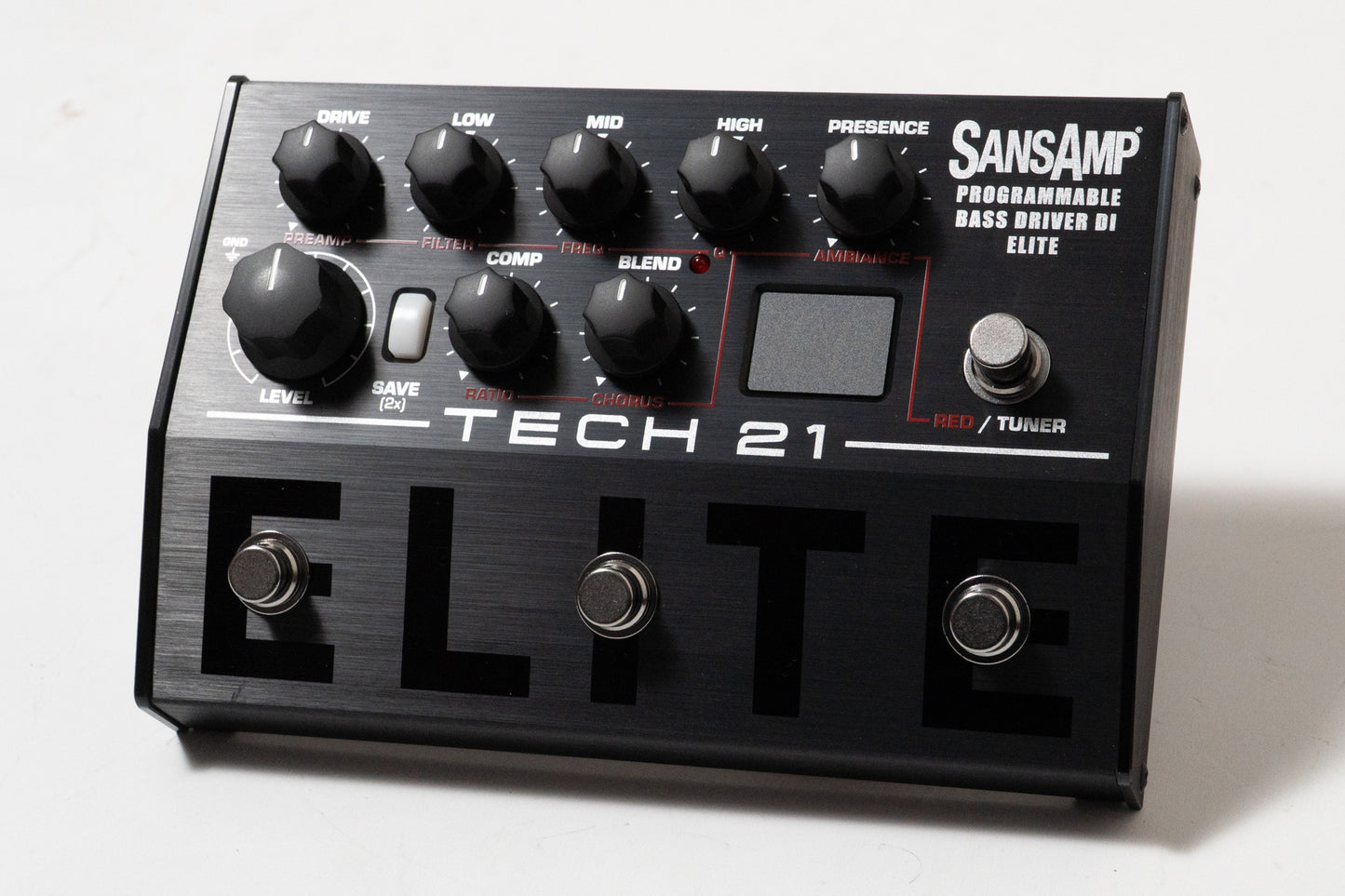 【new】TECH 21 / SansAmp Programmable Bass Driver Elite【GIB Yokohama】