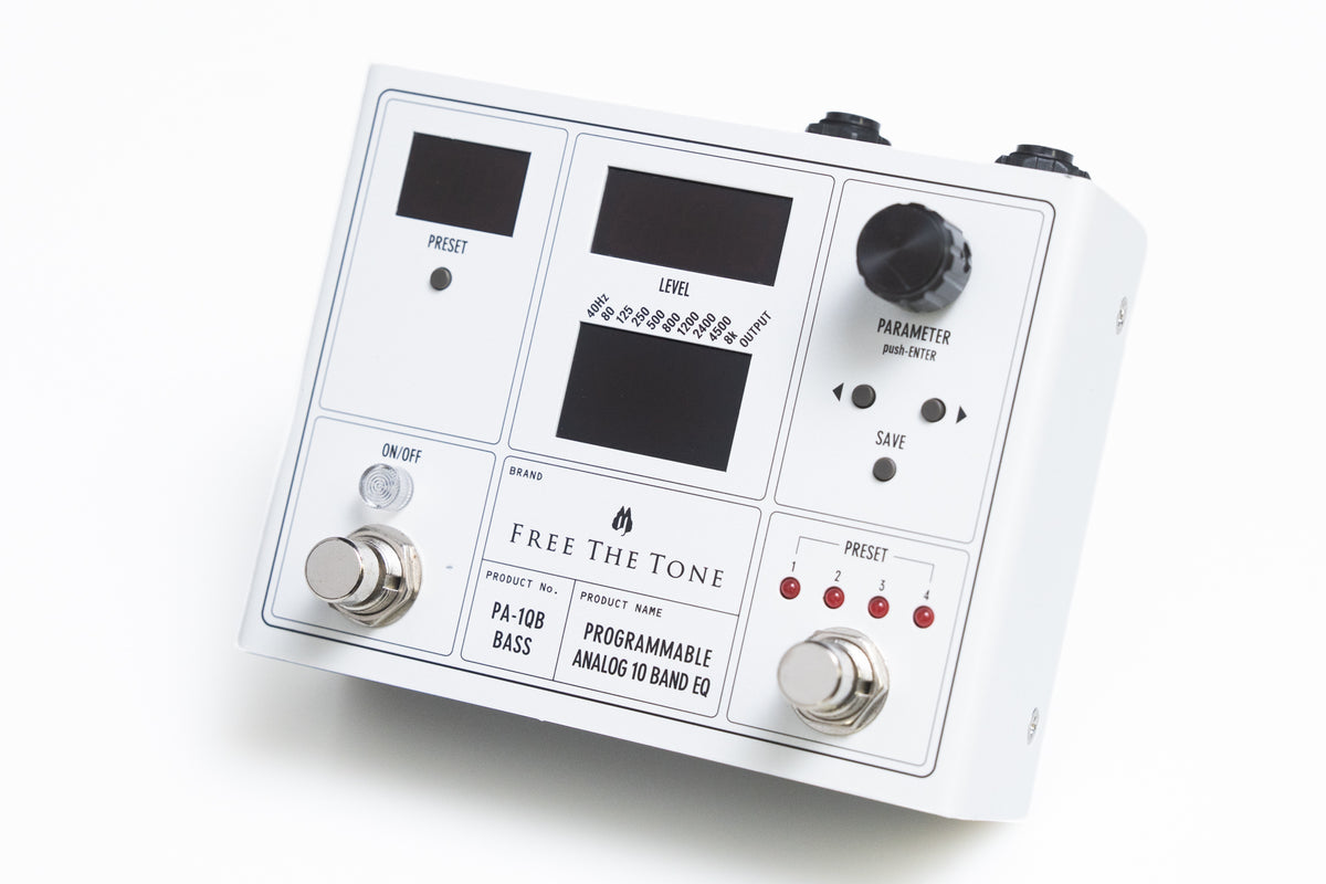 【used】Free The Tone / PA-1QB PROGRAMMABLE ANALOG 10 BAND EQ【GIB Yokohama】